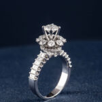 Nhẫn Kim Cương Đài Hoa