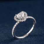 Nhẫn Kim Cương Viên Chủ Heart Nhẫn Kim Cương Viên Chủ Heart