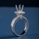 Ổ Nhẫn Kim Cương Đài Hoa