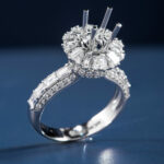 Ổ Nhẫn Kim Cương Đài Hoa