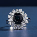 Nhẫn Nữ Sapphire Đen Nhẫn Nữ Sapphire Đen
