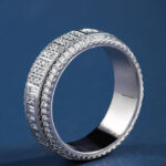 Nhẫn Band Trơn Kim Cương