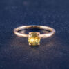 Nhẫn Nữ Sapphire Vàng