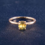 Nhẫn Nữ Sapphire Vàng