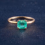 Nhẫn Nữ Emerald Thiên Nhiên Nhẫn Nữ Emerald Thiên Nhiên