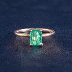Nhẫn Nữ Emerald Thiên Nhiên Nhẫn Nữ Emerald Thiên Nhiên
