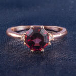 Nhẫn Nữ Gắn Đá Garnet