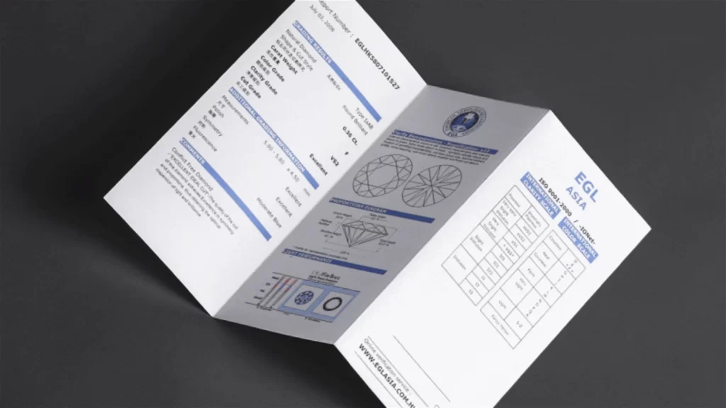 Chứng Nhận Kim Cương EGL Hay EGL Diamond Certification Là Gì? Đừng Để Bị Lừa