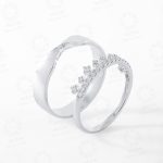 SP001039 – Cặp Nhẫn Cưới Kim Cương