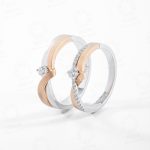 F123 – Cặp Nhẫn Cưới Kim Cương