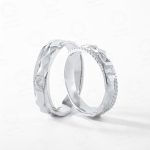 F121 – Cặp Nhẫn Cưới Kim Cương