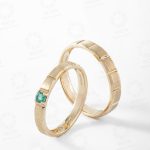 SP001099 – Cặp Nhẫn Cưới Hiện Đại