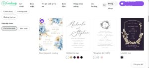 Top 8 trang web tạo thiệp cưới online đẹp, miễn phí