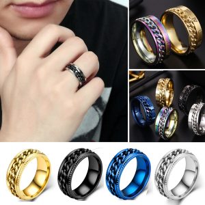 Những mẫu nhẫn xoay nam đẹp mới nhất 2024