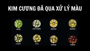 Kim cương đã qua xử lý màu là gì? Cách nhận biết